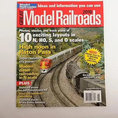 Great Model Railroads 2010 Model Railroader Magazine Special Issue Expert Ideas • $10.99