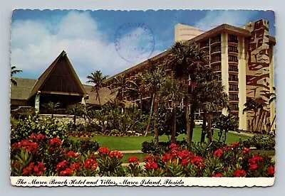 The Marco Beach Hotel And Villas - Marco Island Florida C1982 Postcard • $6.64