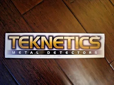Metal Detector Teknetics Dig Wars Tv Show Autographed Mike Scott Bumper Sticker • $1