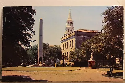 $0.50 • Buy South Carolina SC Charleston City Hall Park Postcard Old Vintage Card View Post