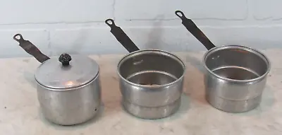 Vintage Children's Play Kitchen Pots Pans Toys Aluminum Made In France • $5