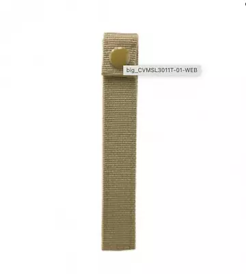 VISM MOLLE/PALS Snap Straps 6  LONG 4pk Tactical Pouch Attachment Strap TAN~ • $3.49