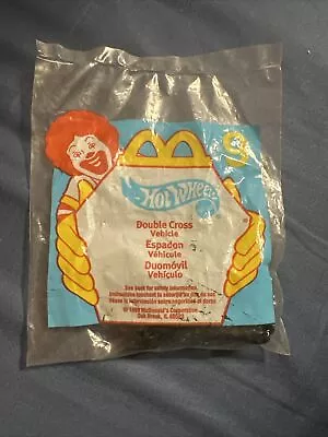 McDonalds  NEW IN PACKAGE HOT WHEELS DOUBLE CROSS #9 • $0.10