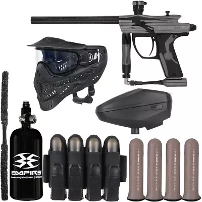 Kingman Spyder Fenix Rivalry Paintball Gun Package Kit - (Gloss Gunmetal Grey) • $344.74