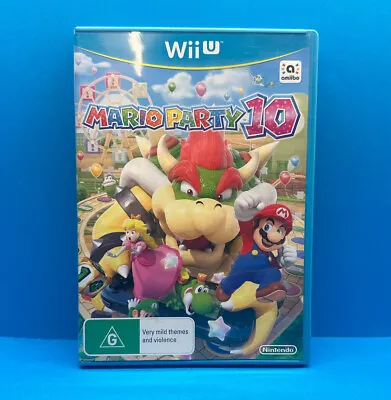 Mario Party 10 Wii U Game USED PAL Region VGC • $39.99