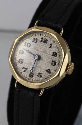 £56 • Buy 9ct Vertex Watch 9k Solid Gold, Art Deco 1920s, Fully Serviced, 6m Warranty 1842
