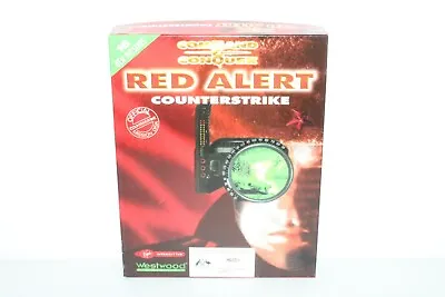 Red Alert Counter Strike Westwood Studios Big Box Pc Game • $129.57