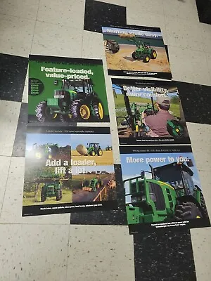  John Deere 6100 Series  Tractor Dealer   Posters  18x18 2008 • $32