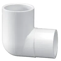 4 Lasco 1 1/4  90 Degree Street Elbow Schedule 40 PVC Pipe • $14.95