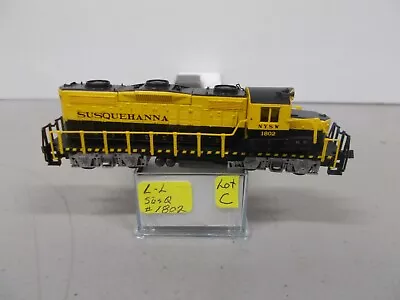 Life Like ~ Susquehanna -nysw Gp-18 Powered Locomotive # 1802 ~n Scale ~ Lot C • $50