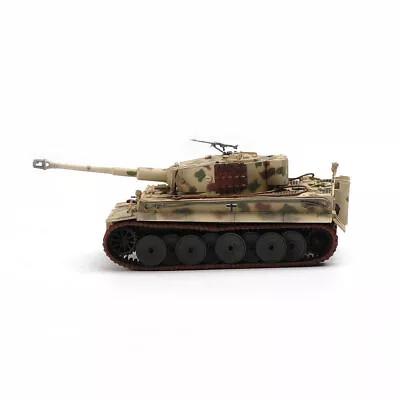 1/72 Scale WWII German Army Tiger Tank 1944 Camo Painted Millitary Model Vehicle • $35.48