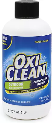 OxiClean - Outdoor Multipurpose Super Concentrated Cleaner - Makes 1 Gallon - - • $13.66