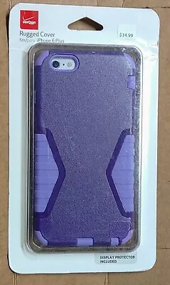 New Verizon Rugged Case Cover For IPhone 6s/7/8+ PLUS Purple Screen Protection • $9.99