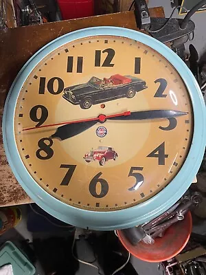 WARREN TELECHRON Wall Clock INDUSTRIAL School Working Customized Ashland Mass • $145