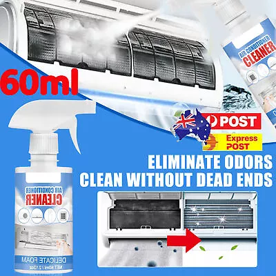Air Conditioner Foaming Cleaner Air Con Coil Foam Cleaning Sprays Household AU • $10.79