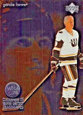 1997-98 Upper Deck McDonald's Gretzky Teammates Gordie Howe #T2 NM/MT WHALERS • $3.49