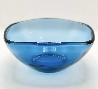 Vintage Vereco France Blue Medium Serving Bowl • $25