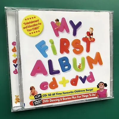 MY FIRST ALBUM Children's Songs Stories Nursery Rhymes CD+DVD SPECIAL EDITION UK • £20