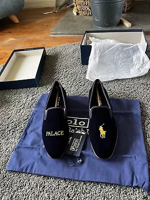 Palace X Ralph Lauren Formal Slipper New UK8 • £285