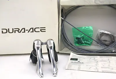 Shimano Dura Ace 7700 Shifter Set 9 Speed W Cables NIB NOS • $1000
