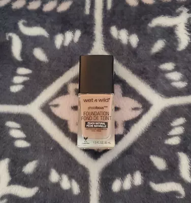 Wet N Wild Photo Focus Foundation - Peach Natural 30 ML - NEW • $27.50