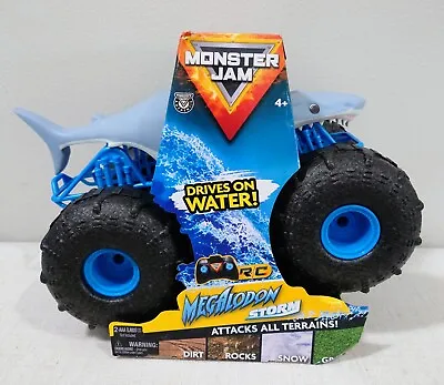 Monster Jam Official Megalodon Storm All-Terrain Remote Control Monster Truck • $44.95