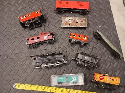 Vintage Toy Train Parts Yone Japan Marx Old Toy Train Parts Lot • $35
