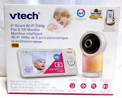 Vtech RM5766HD 5” Voice & Picture Baby Monitor With ONE Camera NEW IN BOX! • $29.99