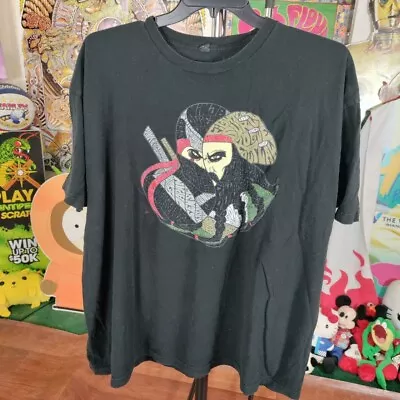 Metal Gear Solid Graphic Shirt Size 3xl 28x30 A55 • $20