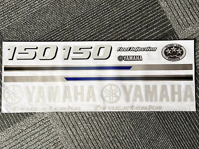 Yamaha 150hp Four Stroke Outboard Engine Decals/sticker Kit • $30.50