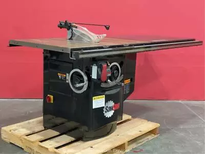 SawStop ICS53480 Industrial 10  Cabinet Safety Table Saw 5HP 460V 3PH Bidadoo • $730