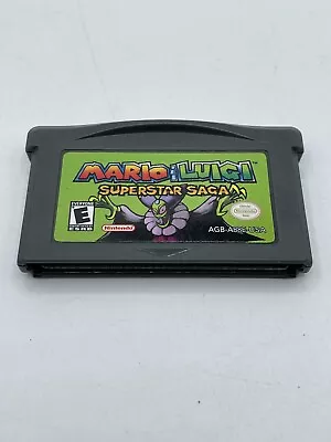 Mario And Luigi Superstar Saga Nintendo Game Boy Advance Authentic Gameboy GBA • $24.29