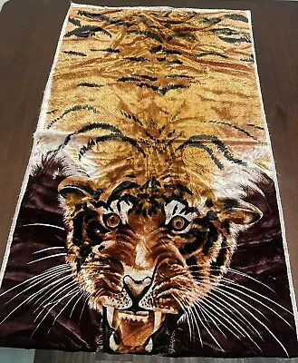 Tiger Tapestry 43x25 Inches Velvet Soft • $42