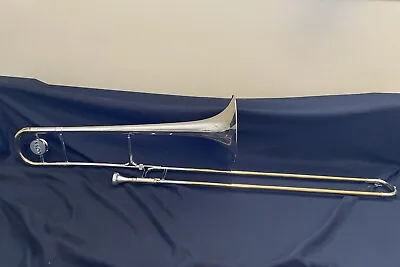 1958 Conn Connstellation Elkhart Trombone - Nickel Bell - Excellent Condition • $1000
