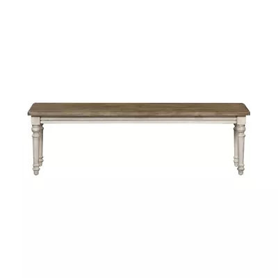 Cottage Lane White Dining Bench • $274