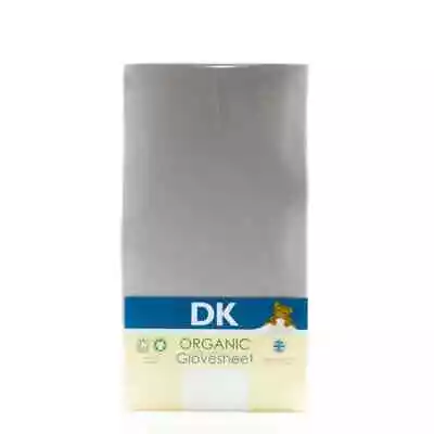 DK Glovesheets Organic Cotton Fitted Sheets - Cot Bed 140cm X 70cm - Grey • £16.95