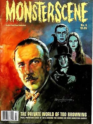 Monsterscene Magazine #6 Tod Browning Ex Condition • $12.32