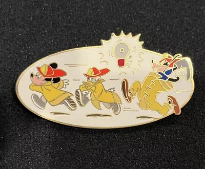 Disney Pin Disney Auction P.I.N.S Firefighters Alarm Mickey Goofy Donald LE 100 • $199.99