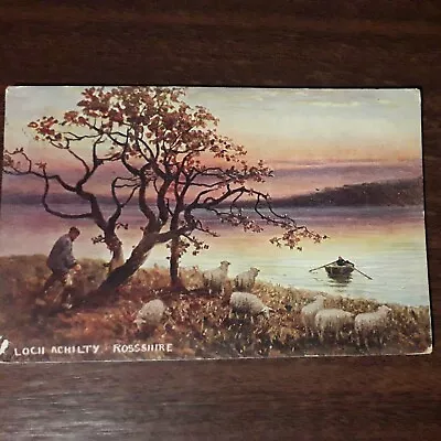 £1.60 • Buy Loch Achilty Ross-shire Posted 1907 Postcard
