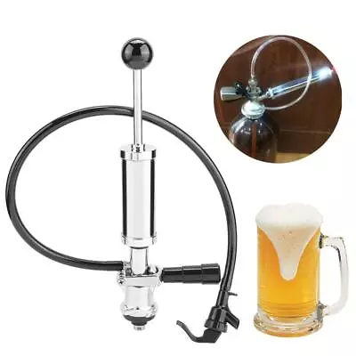 Heavy Duty Beer Keg S/D System 4 Inch Draft Beer Picnic Tap Party Pump • £50.62