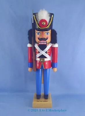 Vintage German Nutcracker Franz Karl Toy Soldier LE 1745/5k Erzgebirge NIB NOS • $170