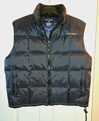 Polo Sport Ralph Lauren  Bubble Vest Black Size XL  • $60