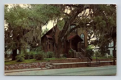 Mount Pleasant South Carolina St Andrews Church Streetview Chrome Postcard • $7.99