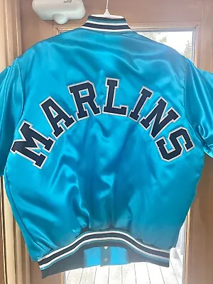 Vintage Chalk Line Adult L Florida Marlins Starter Style Spellout Flawless • $149.99