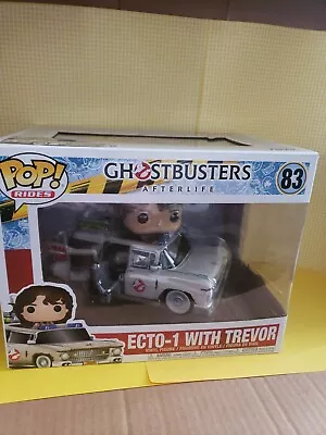 Funko Pop! Rides Ecto-1 With Trevor #83~ Ghostbusters Afterlife Series~ • £38.61