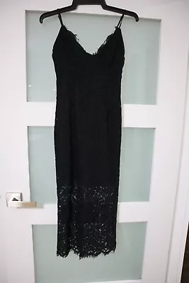 $20 • Buy NEW WITH TAG - $139.95 - BARDOT Ladies Black Lined Lace Dress Size 6 