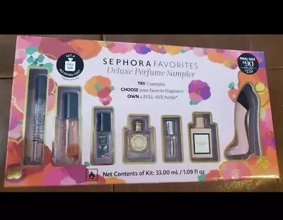 Sephora Favorites Deluxe Mini Perfume Discovery Sampler Set NO CERTIFICATE • $44.99