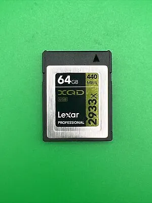 Lexar XQD 64gb 2933x Professional • £70