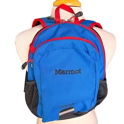 Marmot Half Hitch Backpack Blue Small Day Pack Youth Child Mini School Book Bag • $19