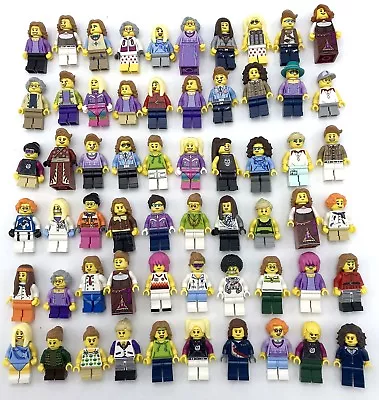 Lego 10 New Female Girl Minifigures Town City Series Friends Figures • $41.09